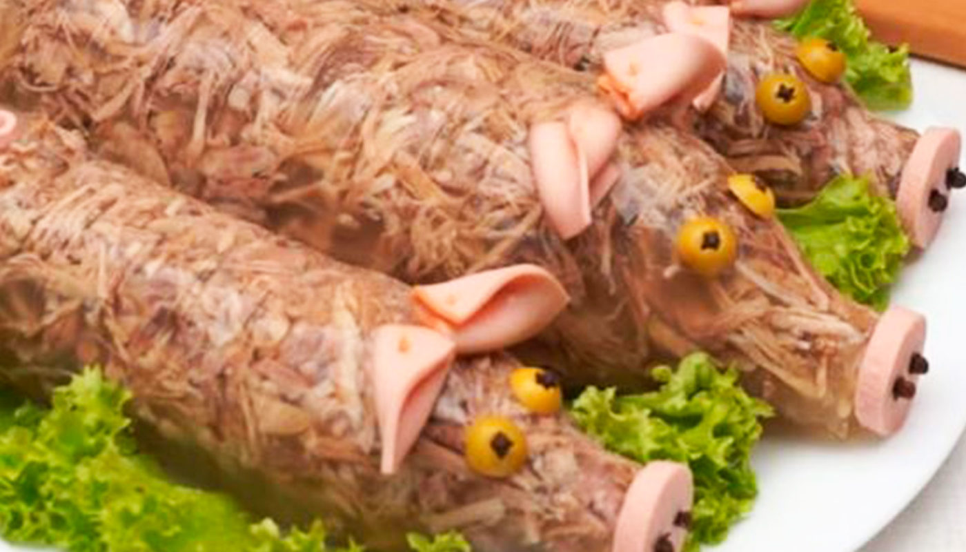 Холодец — самый популярный рецепт из свиных ножек и рульки на Новый Год